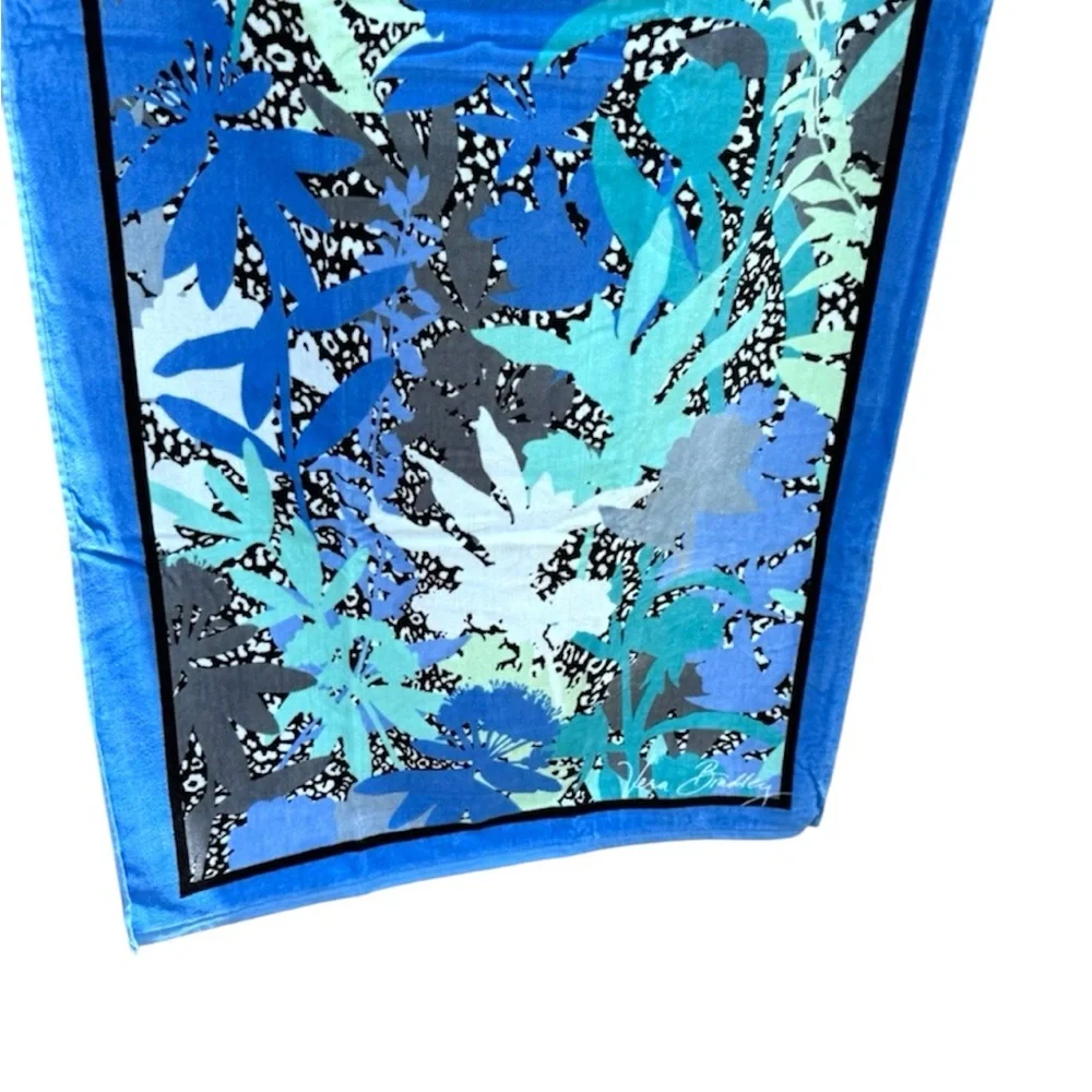 NWT Vera Bradley Camofloral Cheetah Beach Towel Cheetah Print Beach Towel